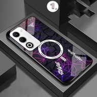 [FK-283] Glossy Glass Hp Case Glass For OPPO A5 2025 Reno 14 5g Reno 14F A5x A5i A5 Pro A3x A18 A38