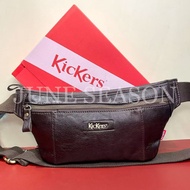 Kickers Waist Bag Original Genuine Leather Male Female Unisex 78805 78806