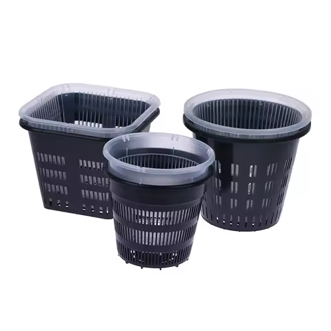 1Pcs 11cm 14cm Butterfly Orchid Special Flower Pot With Side Hole Net Cup Plant Flower Pot Basket Pl