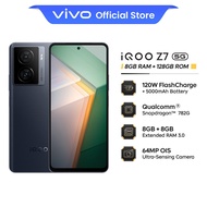 【New Arrival】vivo iQOO Z7 5G | 8GB+8GB Extended RAM + 128 GB ROM  | Snapdragon 782G | 8GB+8GB Extended RAM