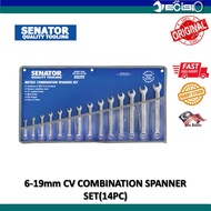 SENATOR 6-19mm CV COMBINATION SPANNER SET(14PC) SEN5825202C