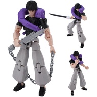 JJK Figure Gojos Action Figure Fushiguro Toji 3D Printed Figurine, Movable Joints Interchangeable Pr