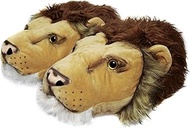 Animal Slippers Men's Plush Slippers Costumes Tiger Slippers, Lions, 5-7.5 US Men