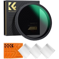K&F Concept Hard Stop Variable ND Filter ND2-32(1-5Stop) NO X Spot Nanotec Ultra-Slim Weather-Sealed