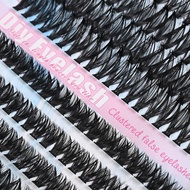 30+40+50+60D Cross-Border False Eyelash Extension Set Single Cluster Blossoming 640 Cluster Eyelash 