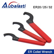 1Pcs High-carbon Steel ER Collet Chuck Nut Wrench Spanner Tool ER25 ER32 ER40 For Collet Chuck Holde