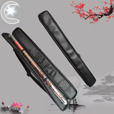 NamcheBarwa Portable Flute Bag Vertical Storage Bag Universal Thickened Leather Waterproof Storage C