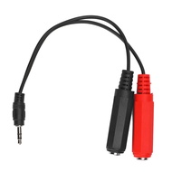 Sprcsg 3.5mm Male to 6.35mm Female Sound Cable Stable Converter for Speakers DVD Player Microphone 7