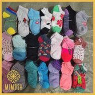 ถุงเท้าเด็กทรง boat sock ขายส่งคละลาย เลือกลายไม่ได้ ค้างโกดัง หลุด QC สินค้าโล๊ะสต๊อก ถูกที่สุด BY MIMOSA
