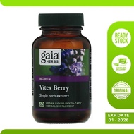 Vitamin Organik Wanita Vitex Berry Gaia Herbal 60 Kapsul