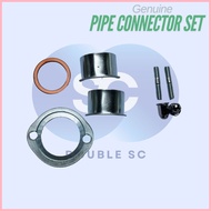 ♨ ♂ ✸ DOUBLE SC Muffler Exhaust Connector Set for TMX 125 / TMX 155 Heavy Duty