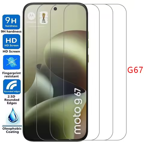 screen protector for motorola moto g67 protective tempered glass on motog67 motog g 67 67g 5g film m