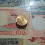 uang koin 500 melati 1991