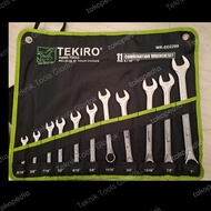 Tekiro Ring Spanner Set 11 Pcs Size 5/16" to 1" Inch