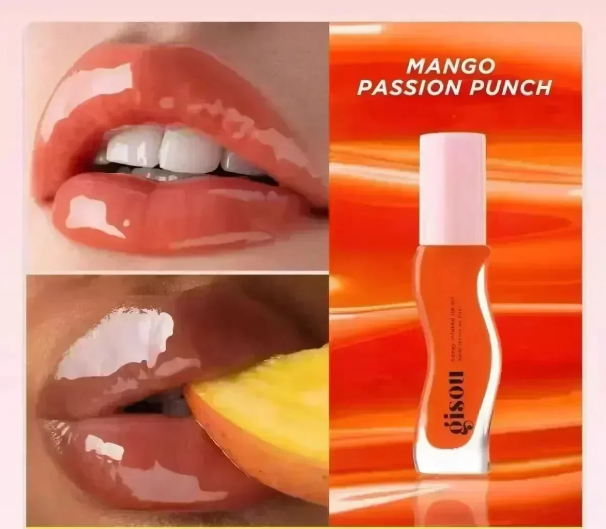 Gisou Moisturizing Glazed Plum Lip Balm Lip Oil Gloss Care Of The Lips Benetitnt For Lips Plumping E