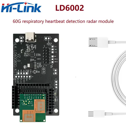 New 1MB Flash Respiratory Real-Time Sign Monitoring 2T2R PCB Human Respiratory Heart Rate Detection 