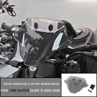 For 1390 Super Duke R 2024-2025 1390 Duke 1390 Front Windshield Motorcycle Accessorie Windshield Spo
