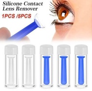 其他品牌 - 1枝裝藍色 矽膠隱形眼鏡摘除器 佩戴輔助器