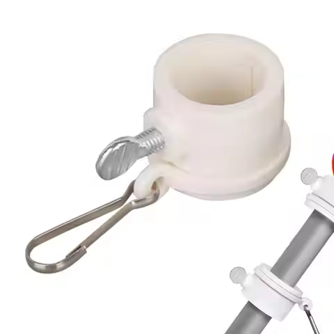 2pcs Flag Pole Swivel Clips Anti Wrap Flag Pole Hardware Flagpole Mounting Swivels 360 Rotatable Swi
