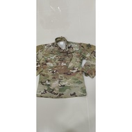 22usarmy Us Military Shirt Size S-R Measured 46 Inches Chest 44-46 COAT ARMY UNIFORM Camouflage Patt