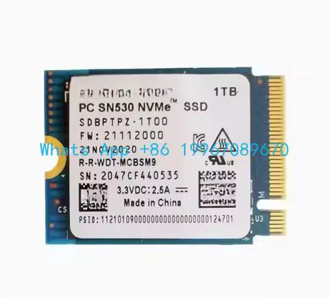 Sn530 1T 512G M2 2230nvme Notebook SSD Apple SSD sn740 2T