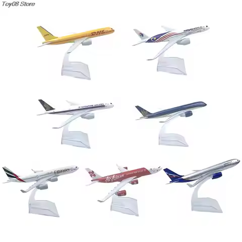 16cm Die-cast Metal Airplane Air Airbus 320 350 340 330/Boeing 757 767 787 1/400 Scale Planes Model 