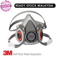 3M 6200/6100 HALF FACE MASK RESPIRATOR WITHOUT CARTRIDGE/3M 7093 P100 Filter/3M 2079 Particulate Fil