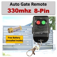 Autogate Door Remote Control 330Mhz with 8 pin dip switch