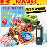 Kawasaki Pressure Washer Carwash Vendo Machine with Free Tarpaulin, Oil, Plug, and Wire