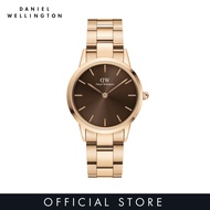 Daniel Wellington Iconic Link Amber 32/36/40mm Rose Gold Brown watch - DW Unisex Watch for Men &amp; Women - Fashion Watch - DW Official - Authentic