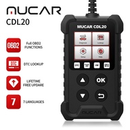 MUCAR CDL20 OBD2 Car Scanner OBD2 Auto Diagnostic Tool pk elm327 cr3001 Code Reader Diagnosis Tool