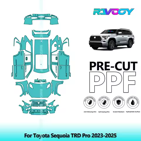 Car Precut PPF Paint Protection Film Full Vehicle For Toyota Sequoia TRD Pro 2023-2025