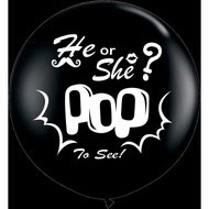 Jumbo Reveal Gender Latex Balloon (Imported)