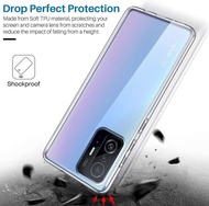 เคสใส เคสสีดำ กันกระแทก  มี่ 11ที / มี่ 11ที โปร รุ่นหลังนิ่ม  Use For  Mi 11T / Mi 11T Pro Tpu Soft