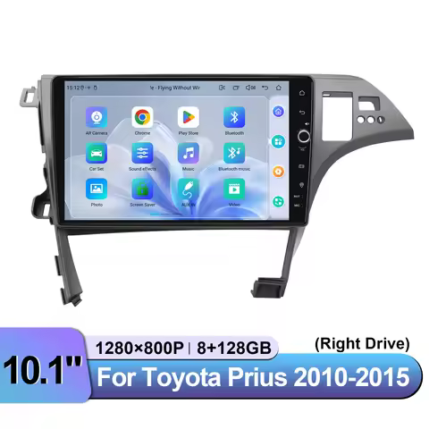 10.1"Android Head Unit for Toyota Prius 2010-2013 RHD Plug&Play Car Stereo Support JBL Amp Wireless 