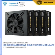 COOLER MASTER MWE GOLD V3 550W / 650W / 750W / 850W 80 PLUS GOLD ATX3.1 PCIE5.1 NON MODULAR POWER SU