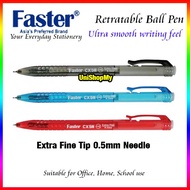 0.5 / 0.7 Tip Needle Retratable Ball Pen Faster