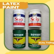 ♞,♘,♙PER LITER Waterbased Acrylic Paint Boysen Permacoat Coatsaver Solo Flat Latex Gloss Latex