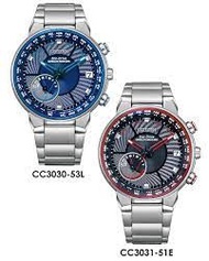 CITIZEN ATTESA 星辰 SATELLITE WAVE GPS  Stainless Steel GPS 衛星對時 光動能 萬年曆錶  Perpetual Calendar   CC3030