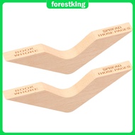 2 Pcs Book Page Holder Comfortable Wood Page Holder for Reading Portable Book Opener Holder Versatil