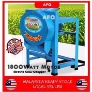 Electric Grass Leaf Chopper Machine Mesin Pemotong dan penghancur rumput makanan ternakan mesin cincang rumput