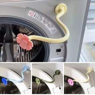 1pc Washing Machine Flower Vent Clip, Home Drum Washer Vent Bracket, Magnetic Detachable Support, Wa
