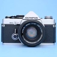กล้องฟิล์ม Olympus om 2 N Lens Om 50mm f1.8 ใช้งานง่าย พร้อมจัดส่ง