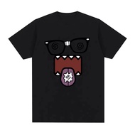 KEMEJA Domo Kun Meme Men's Shirt Cute Shirt CasualWanita Retro Short Sleeve Shirt Streetwear Top