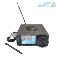 ATS25เครื่องรับวิทยุวงดนตรีเต็มอะลูมินัมอัลลอย Si4732สูงสุดเครื่องรับสัญญาณ FM AM RDS MW SW SSB DSP 