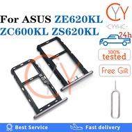 Sim Tray Card Holder For ASUS Zenfone 5 5Z ZE620KL ZC600KL ZS620KL Sim Card Adapter SIM Card with Micro SD Card Holder Slot Tray Adapter Replacement Part
