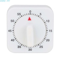 Mechanical Timer Square 1 Hour/60 Mins Count Down Timer Durable Game Timer