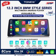 ⚡12.3 Inch 2K Android Player 360⚡ 12.3 Inch Android Player 7870 7862S TS10S TS18 BMW Style 4G DSP Wi