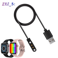 2pin 4mm Magnetic Smart Watch BaseUSB Cable Suitable for IWO W26 / W26+ Plus 40MM 44MM Pro Xiaomi Haylou RT Smart Watch Accessories