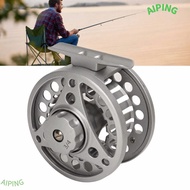NG1ZX Fly Fishing Reel, 3/4WT Silver Full Metal Fly Reel, Durable Left Right Handed Aluminum Alloy L